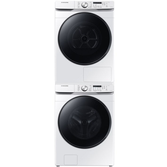 삼성전자 그랑데 세탁기 WF19T6000KW 19kg + 건조기 DV17T8520BW 17kg + 직렬설치 키트 방문설치