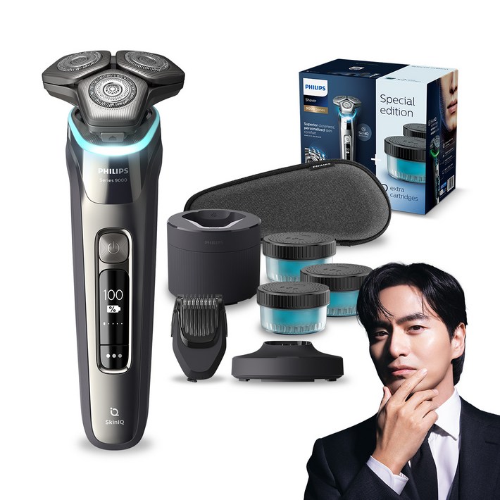 필립스 SkinIQ 9000 시리즈 전기면도기