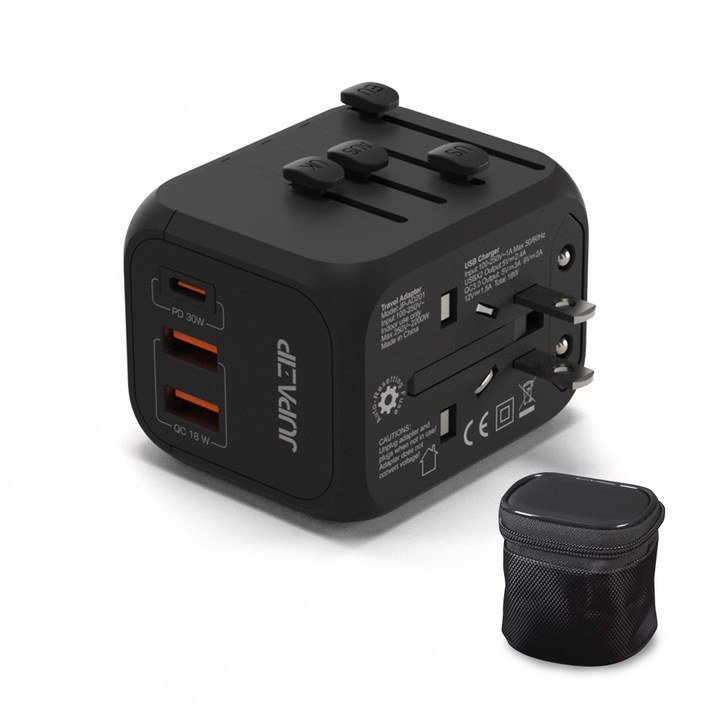 주파집 여행용 멀티 어댑터 PD 30W JPAD300
