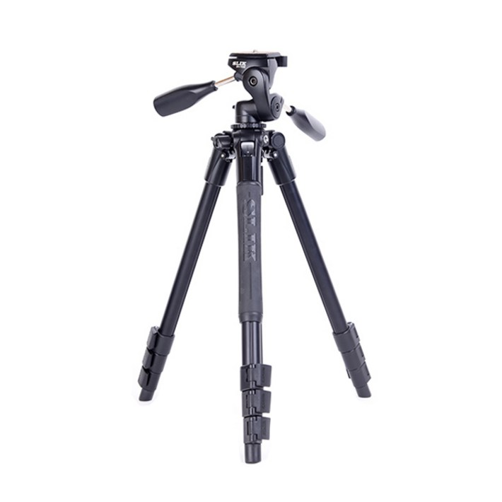 슬릭 카메라 4단 삼각대  3WAY 헤드 세트, PRO AL324삼각대, SH705E헤드