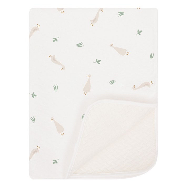 벨몽 리버시블 코튼 에어 아기 방수요, 리틀포레스트, 1개