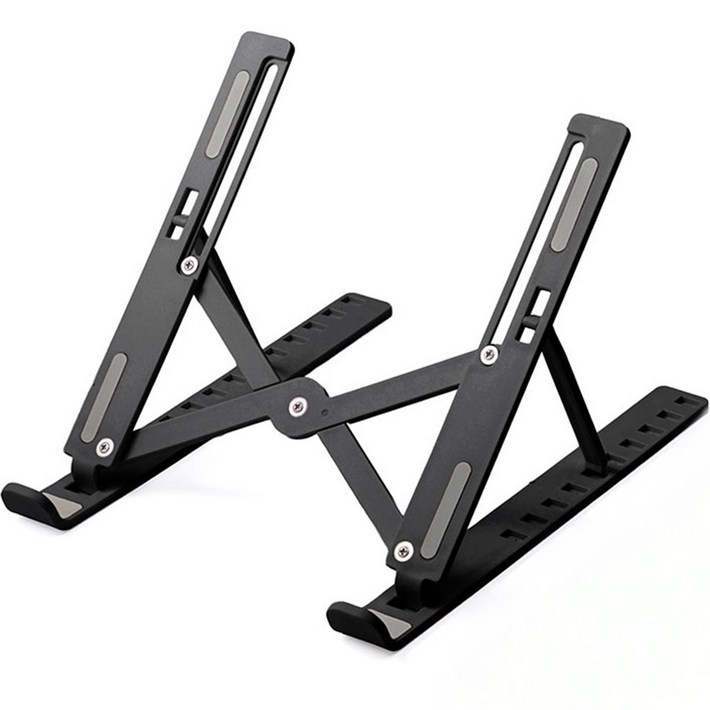 누아트 높이조절 휴대용 초경량 접이식 아이패드맥북노트북 16인치 호환 쿨링 거치대전용 파우치 포함