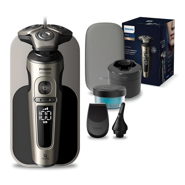 필립스 SkinIQ 9000 프레스티지 전기면도기
