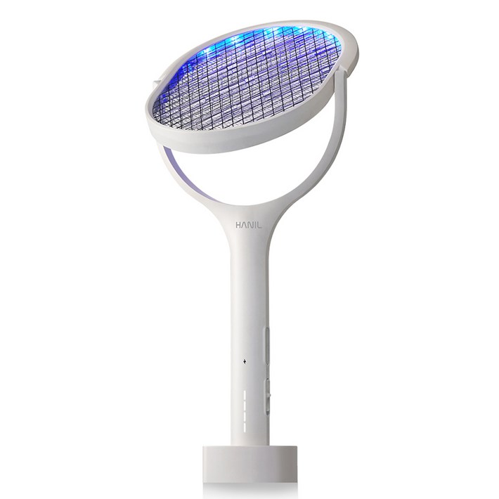 한일전기 LED 회전형 원버튼 시그니처 전기모기채 V2