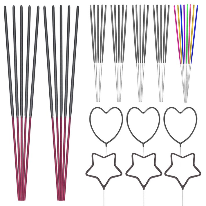 틱톡 스파클라 불꽃놀이 폭죽세트