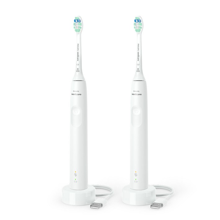 필립스 소닉케어 3100 시리즈 더블 핸들 음파 전동칫솔