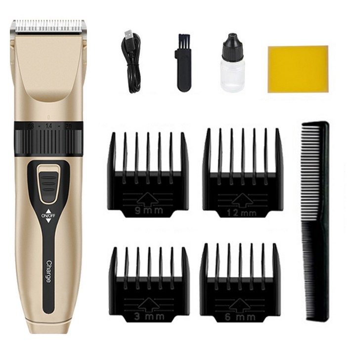 퀸코리 남자머리 바리깡 가정용 남자 무음 바리깡