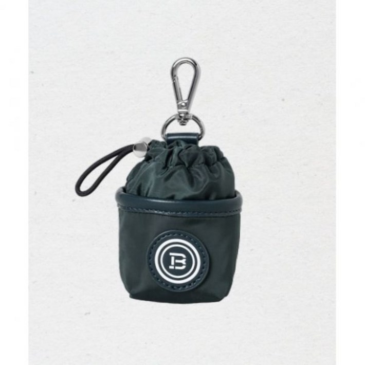 매장정품 빈폴 BEANPOLE ACCESSORY 미니버킷 볼파우치 그린 BE58D4A18M 357883