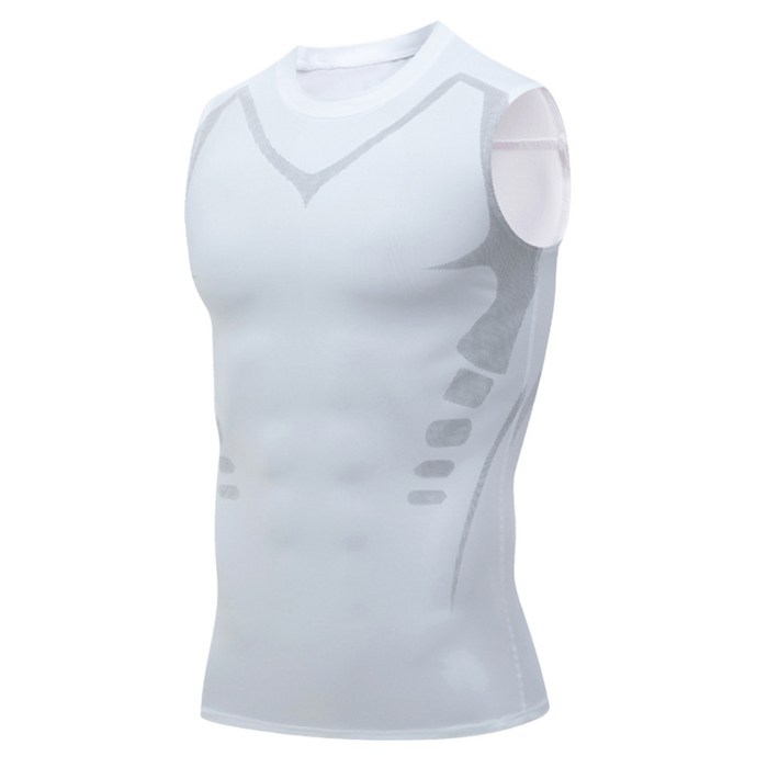 엘마운틴 컴프레션 민소매 나시 남자 기능성 스포츠 이너웨어 머슬핏 언더레이어