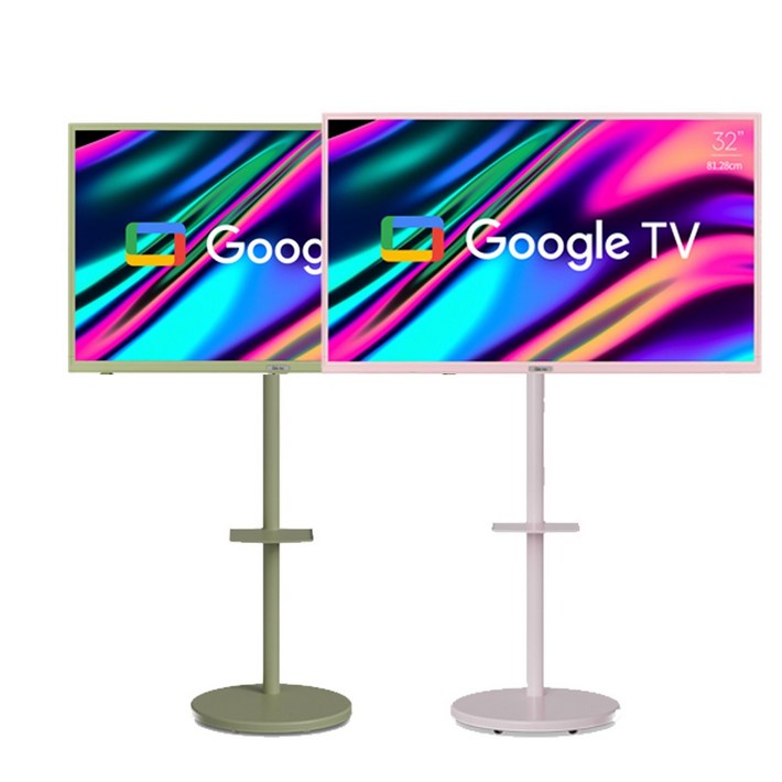 라익미 스마트 NF32 THE AI 비스포크 컬러드 구글TV 삼탠바이미 set, V320 오프화이트, 방문설치, 스탠드형, 81cm