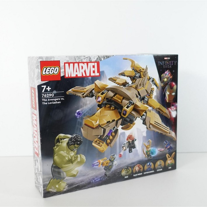 레고 슈퍼히어로 마블 어벤져스 대 레비아탄 JS76290, 1개, 혼합색상