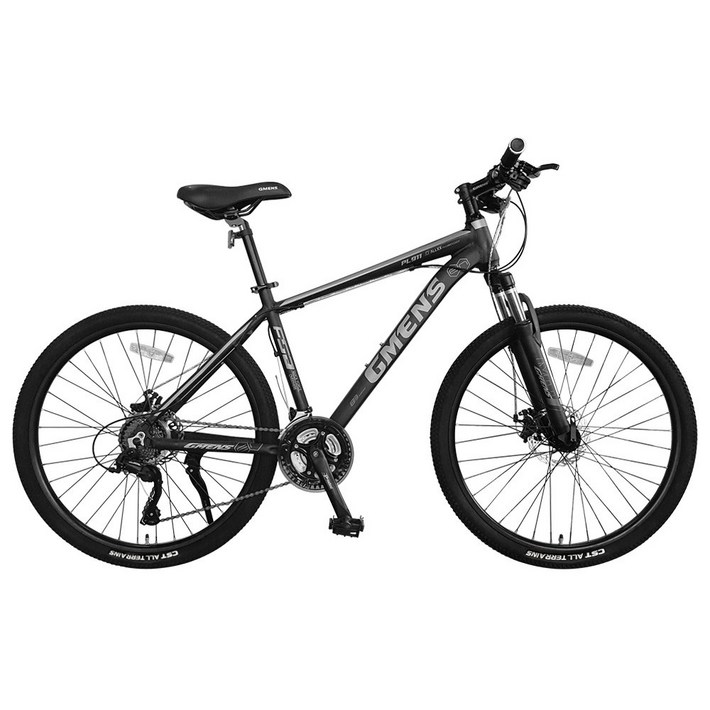 지멘스 자전거 시마노EN 알루미늄프레임 MTB 자전거 원터치변속21단 기계식디스크, 170cm, 1개, 미조립박스시마노 EN 무광블랙그레이