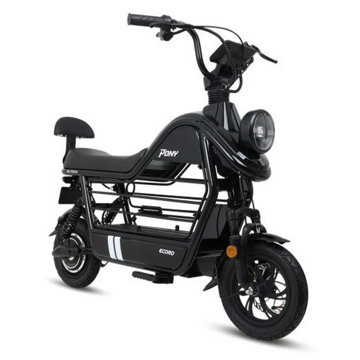 전기바이크 미니벨로 AU테크 에코로 PONY 반려견용 48V 15Ah
