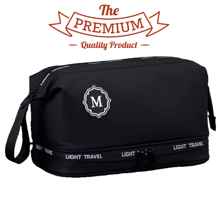 레파마 남성 세면도구 파우치 방수 여행용 대용량