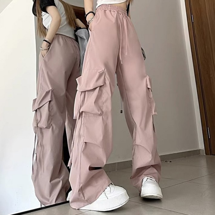 로렌미 템미 와이드핏 아웃포켓 밴딩 팬츠 S261223SS3