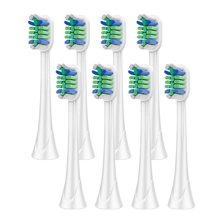 필립스 호환 칫솔모 리필모, 2세트, 정밀세정형 칫솔모 4개