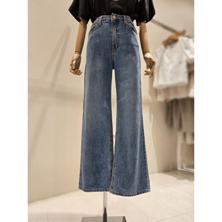 온앤온 부산점 온앤온 뒷밴딩 일자핏 데님팬츠 NJJ5AL789