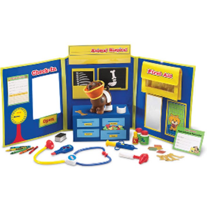 러닝리소스 동물병원놀이34피스LER2660, 동물병원놀이34피스, 단품