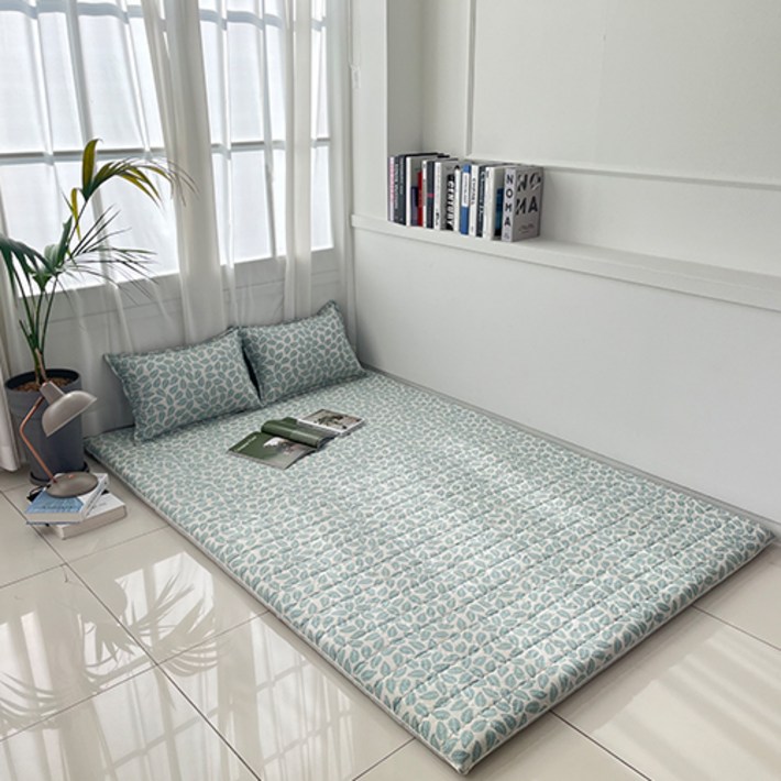 100 국내생산 사계절 누빔 요커버디럭스, 리프민트