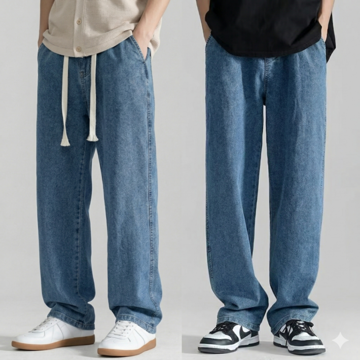 밀릭스 남자 청바지