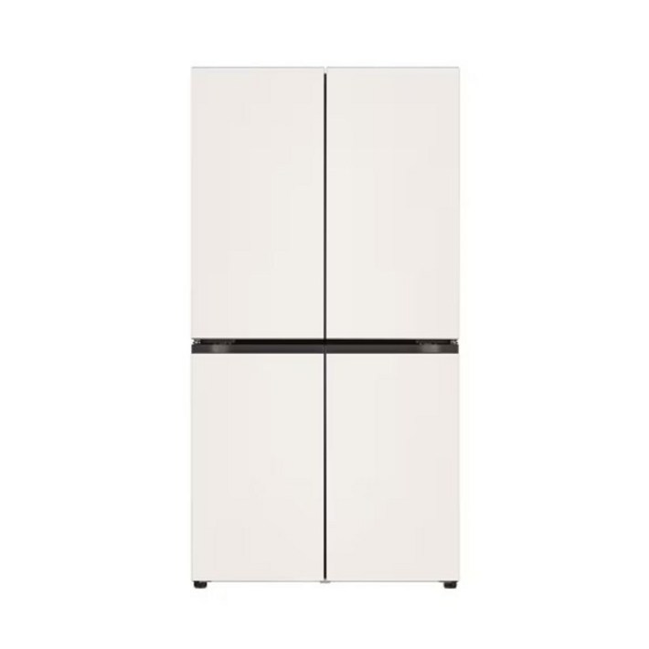 LG전자 DIOS디오스 오브제컬렉션 4도어 매직스페이스 냉장고 870L 베이지베이지T875MEE111