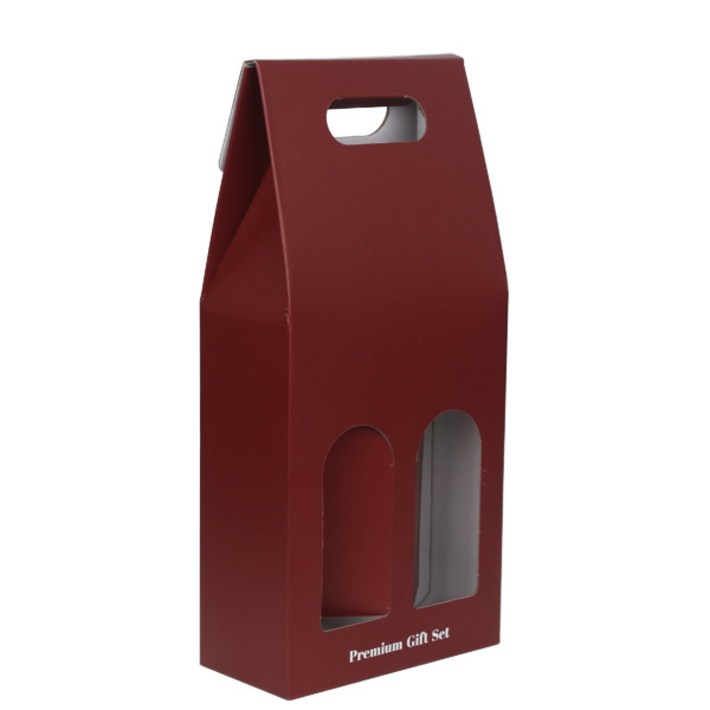 와인케이스 원터치 2본입 와인케이스 네이비 50ea, 1개