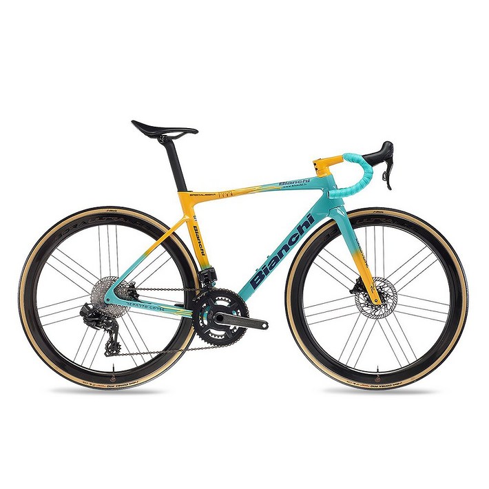 비앙키 140주년 스페셜리시마 RC 판타니 에디션 슈퍼레코드 무선 26단 로드 자전거 YVBPN