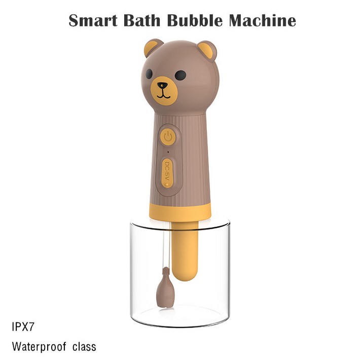 누몽스 강아지 고양이  샴푸 거품기 댕댕이 반려동물 스파 버블머신  희석용기 곰돌이거품기