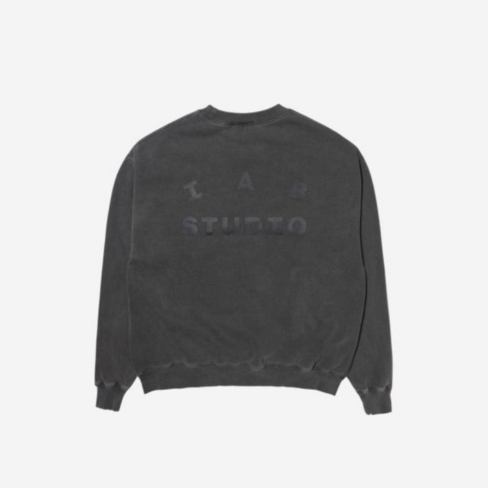 아이앱 스튜디오 피그먼트 스웨트셔츠 블랙 IAB Studio Pigment Sweatshirt Black 2