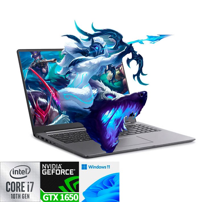 LG전자 울트라기어 17UD70N i710510U32GNVMe 1TBGeForce GTX 1650윈11 2560x1600 17인치 고사양 게이밍 노트북, LG전자 17UD70N, WIN11 Home, 32GB, 1TB, 그레이