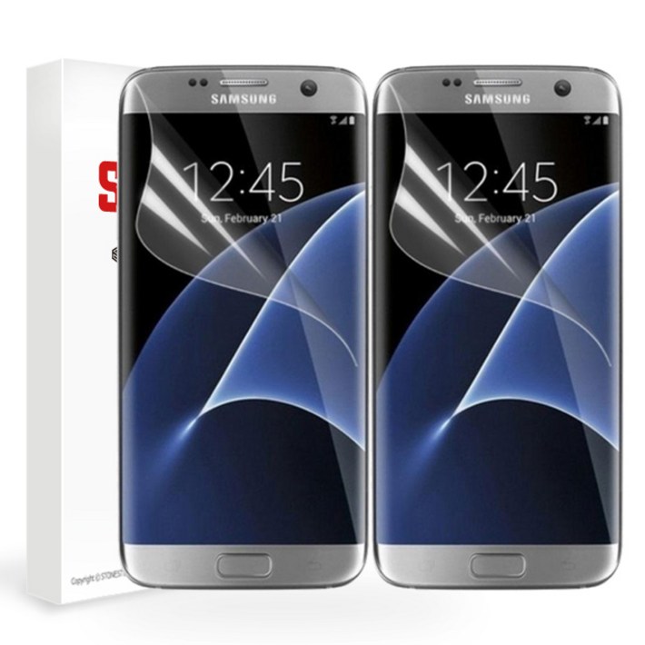 스톤스틸 갤럭시 S7 S7엣지 우레탄 풀커버 액정 방탄 보호 필름 11, 2개