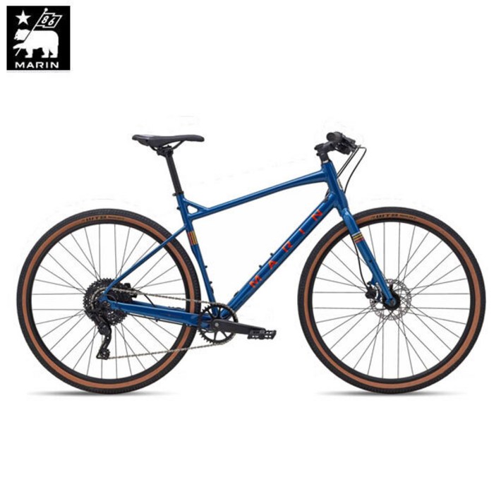 마린 2022 하이브리드 자전거 DSX 9단, DSX Blue Orange S, 1개