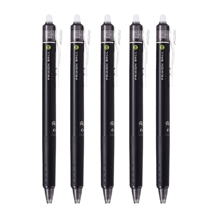 파이롯트 프릭션 지워지는 볼펜 0.5mm, 블랙, 5개 파이롯트 프릭션 지워지는 볼펜 0.5mm, 블랙, 5개