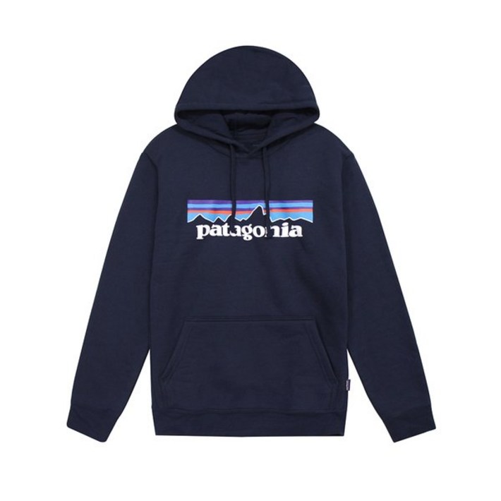 백화점정품 파타고니아 후리스 P6 로고 업라이절 플리스 기모 남성 여성 공용 후드 티셔츠 후디 네이비 39622NENA 뽀글이 맨투맨