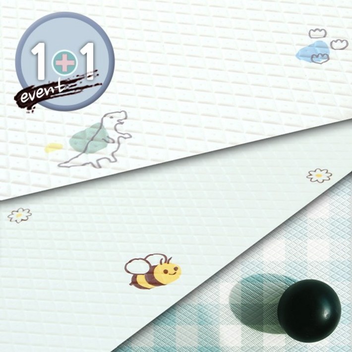 BASIC MAT 11 놀이방매트 거실매트 유아매트 강아지매트 어린이집매트, 01.공룡2개
