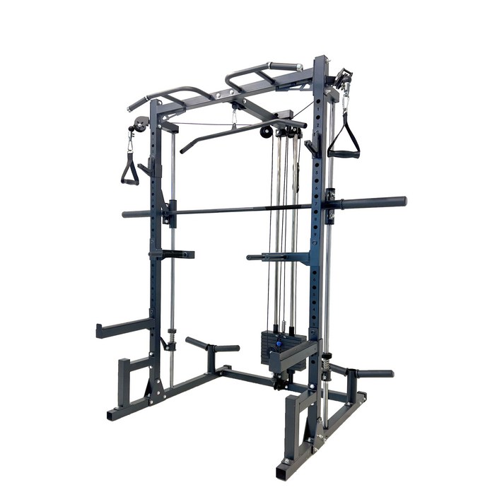 희우스포츠 맞춤형 홈짐 스미스 K50스미스머신 멀티랙 하프랙 미니랙, 중량봉각도조절벤치우레탄원판60kg