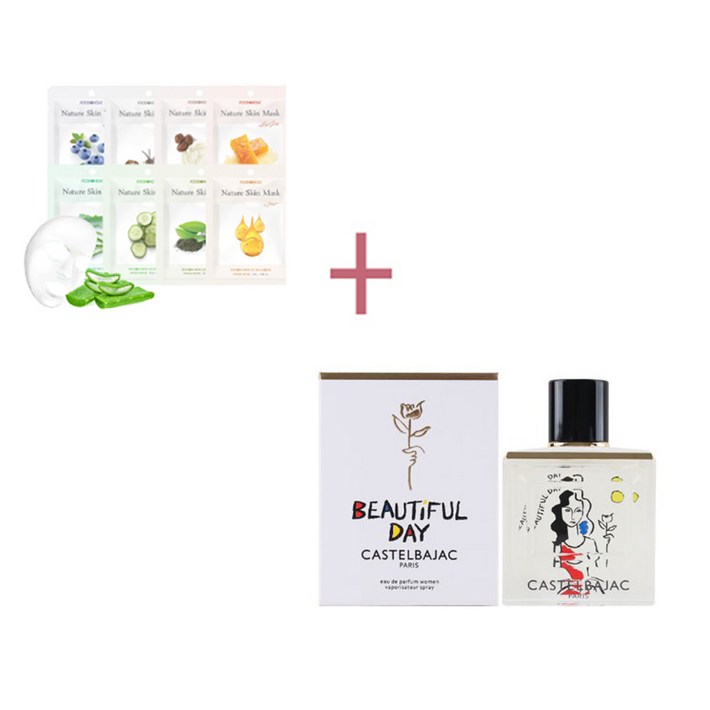마스크팩까스텔바작 뷰티풀데이 우먼 오리지널 EDP 30ml  테스터 증정