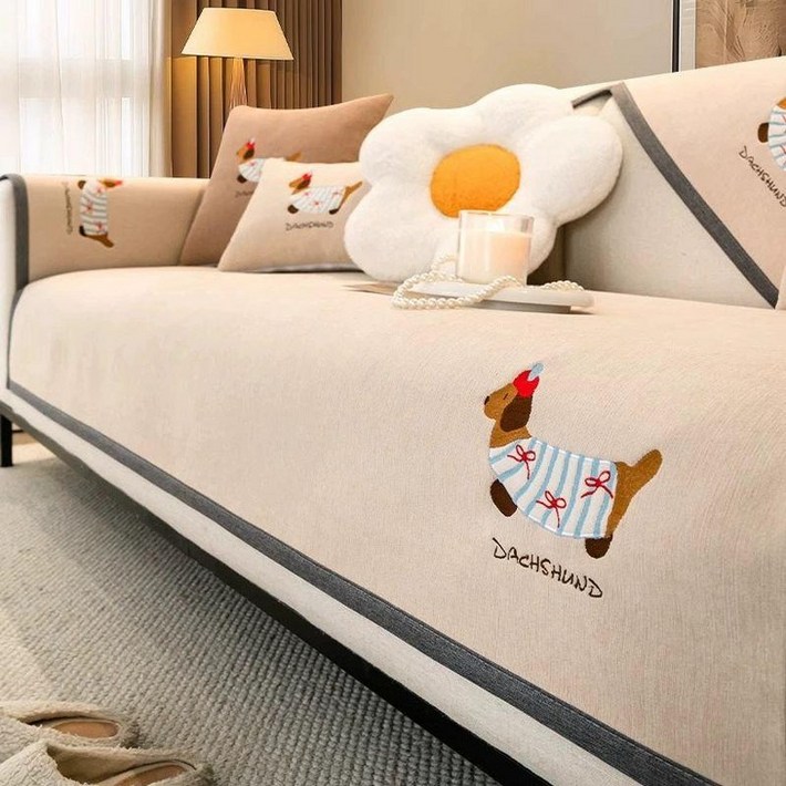 달과6펜스 2025년형 소파 쿠션 커버 쇼파커버 패드 방석 쇼파매트 극세사쇼파패드