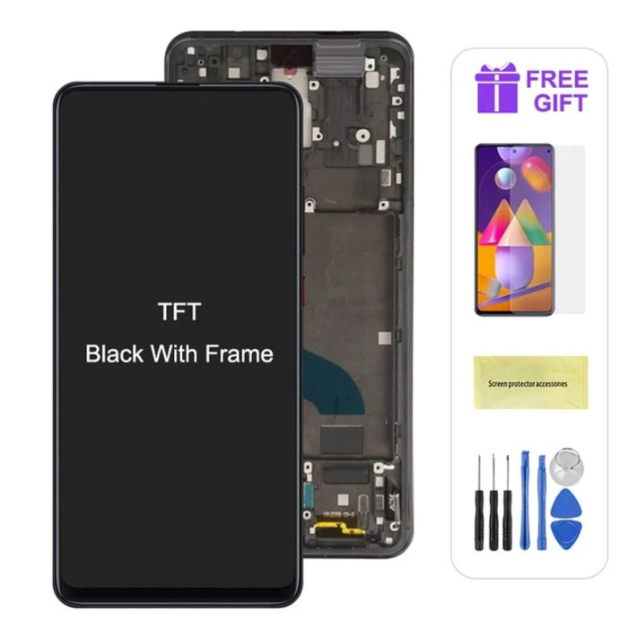 휴대폰 핸드폰 스마트폰 수리 부품 샤오미 호환 미 9T  프로용 슈퍼 AMOLED 6.39 인치 디스플레이 레드미 K20 터치 스크린 디지타이저 어셈블리