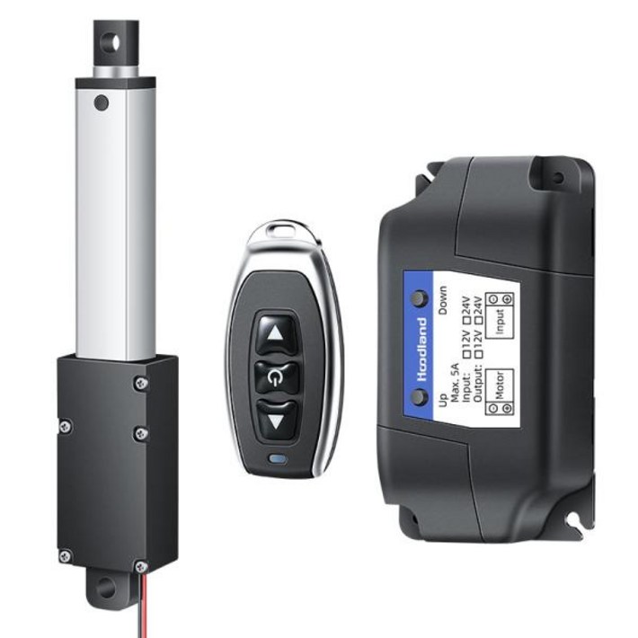 왕복 모터 선형 액추에이터 엑츄에이터 리니어모터 소형 무선 컨트롤러 포함 전기 속도 150 길이 50mm, 150mm, 무료 배송