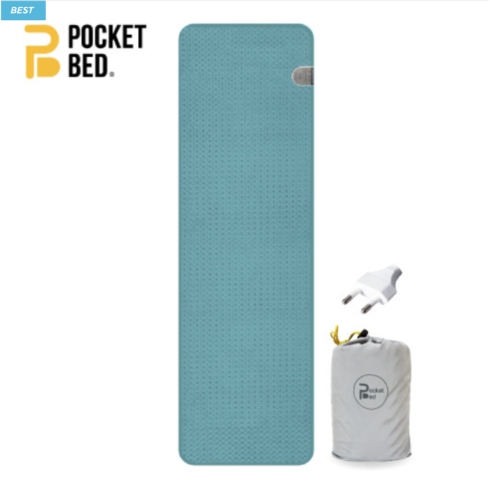 여행캠핑용 카본 전기장판매트 포켓베드 세계공용 프리볼트, 북유럽