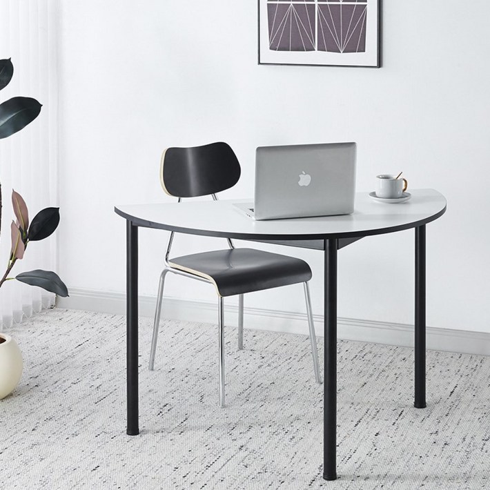 이케아 반원형 반달 우드 식탁 RWD3085 주방 카페 인테리어 다용도테이블