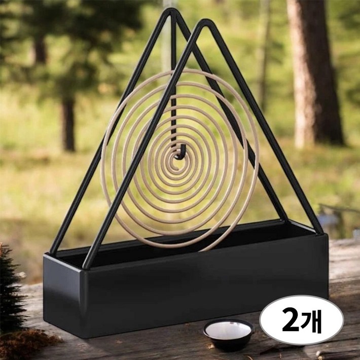 피플피 캠핑 모기향 케이스 거치대 2개