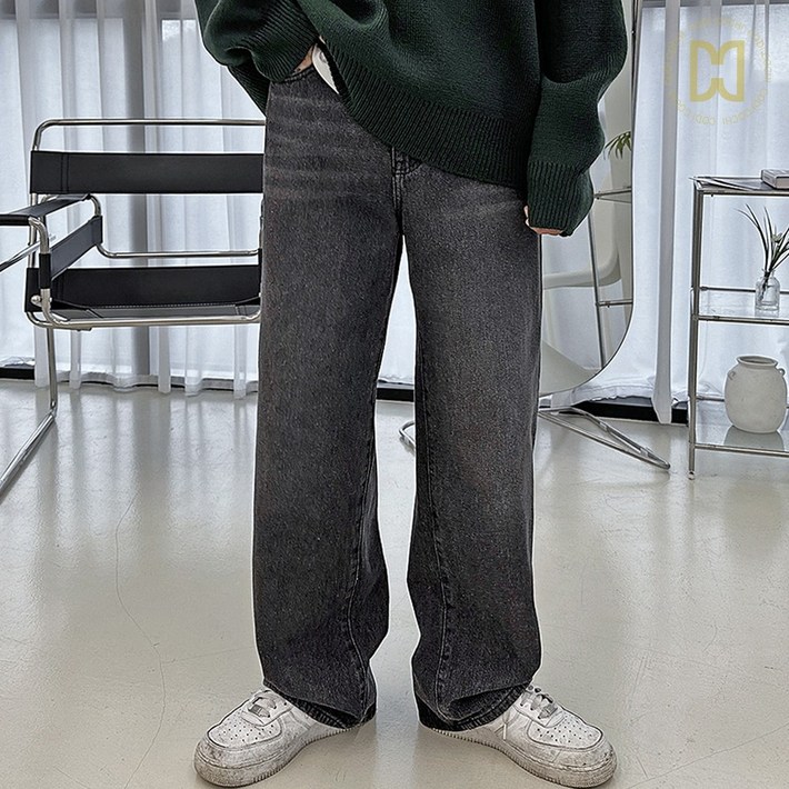 코디코치 오바 데님 팬츠 스탠다드 진청 흑청 데일리 와이드 롱 일자 청바지 코디코치 오바 데님 팬츠 스탠다드 진청 흑청 데일리 와이드 롱 일자 청바지