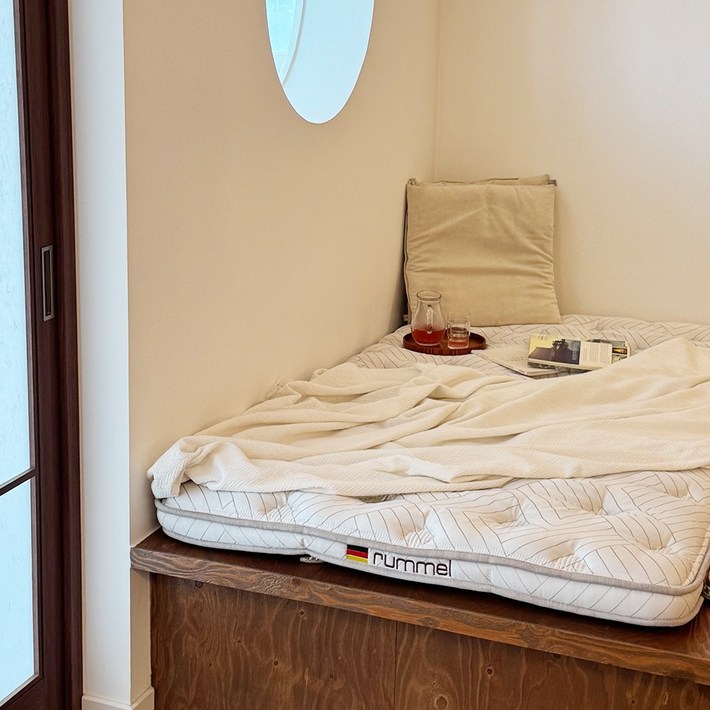 T530 메모리폼 토퍼 매트리스 허리에 좋은 침대 바닥 수면매트 8cm, 하드