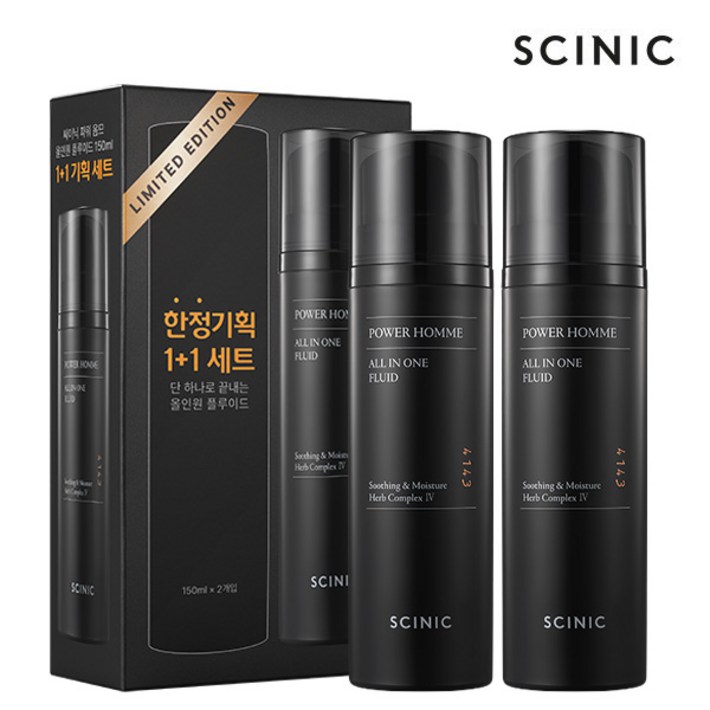 싸이닉 파워 옴므 올인원 플루이드 대용량 150ml, 150ml, 2개 싸이닉 파워 옴므 올인원 플루이드 대용량 150ml, 150ml, 2개