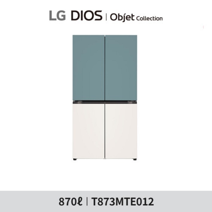 LG 디오스 오브제컬렉션 4도어 냉장고 (T873MTE012)