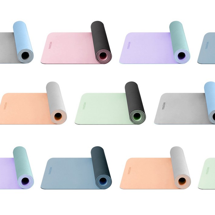 모아클래스 TPE 요가매트 10mm, 오렌지 모아클래스 TPE 요가매트 10mm, 오렌지