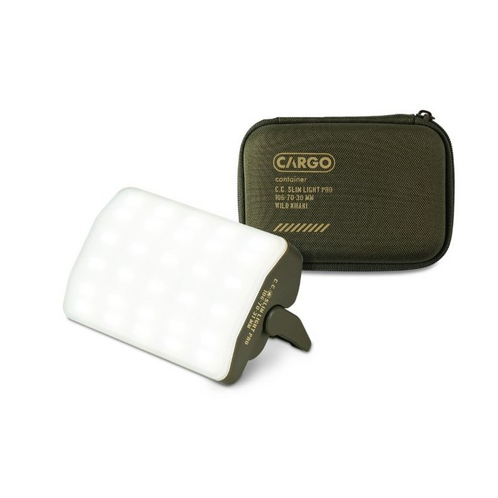 카고컨테이너 블루투스 캠핑랜턴 LED 소형랜턴 휴대용 메인랜턴 슬림라이트프로, 1개, 카키