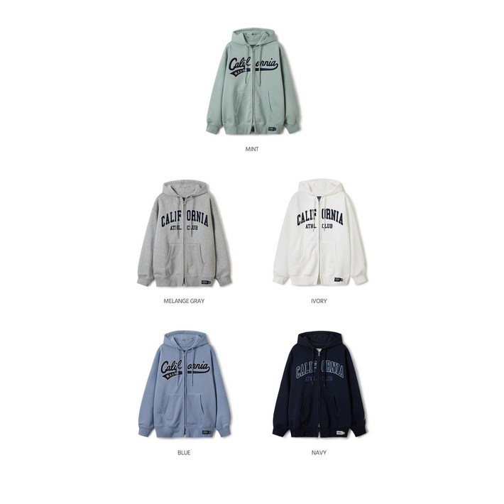 후아유 시그너츠패치후드집업 봄신상